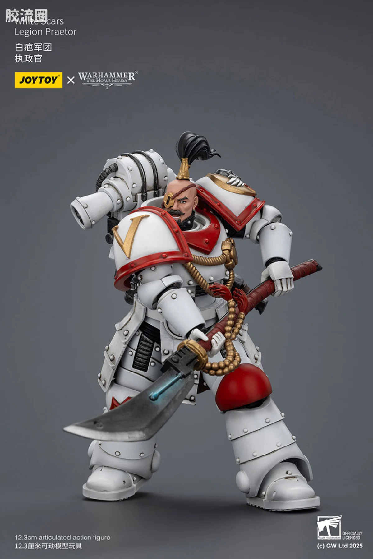 JOYTOY x 战锤40K null HH白色伤疤 黑檀怯薛终结者小队 - 图片