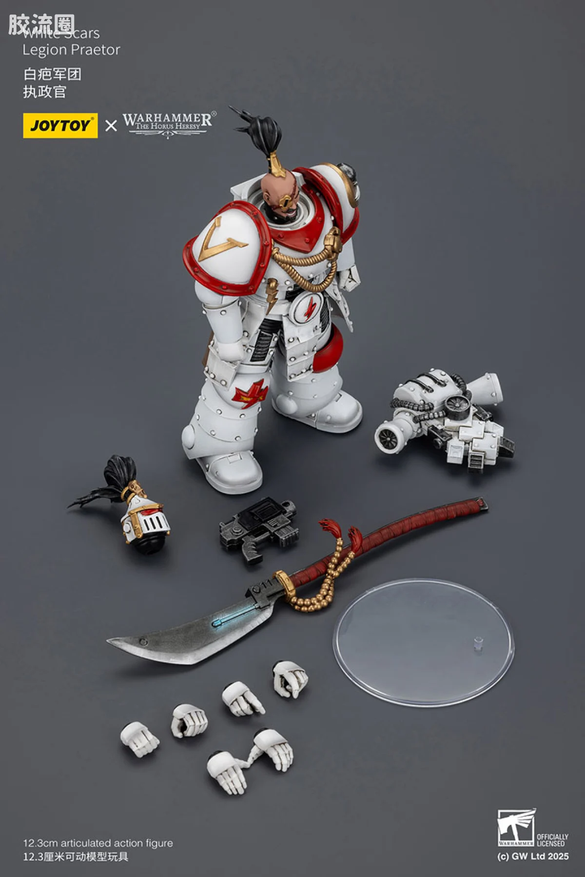 JOYTOY x 战锤40K null HH白色伤疤 黑檀怯薛终结者小队 - 图片