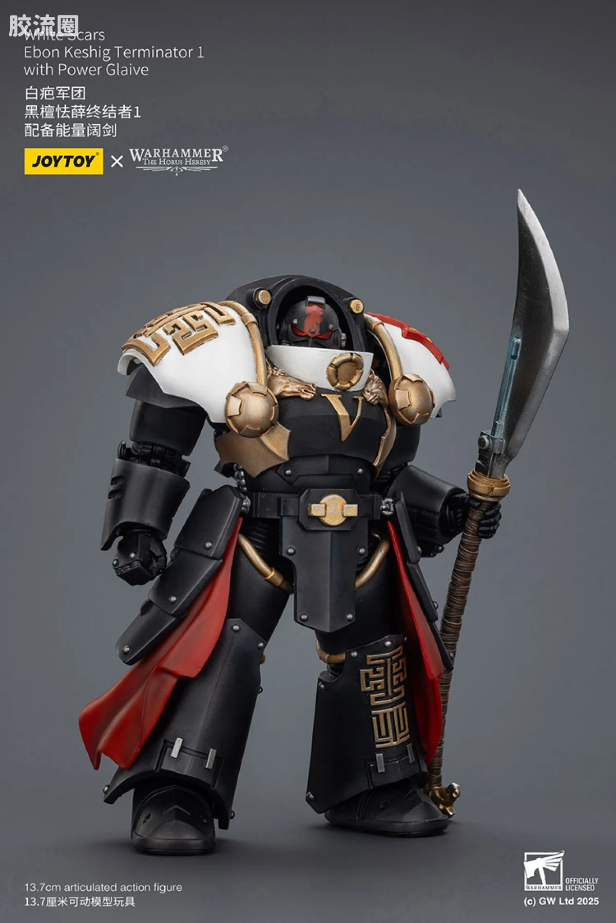 JOYTOY x 战锤40K null HH白色伤疤 黑檀怯薛终结者小队 - 图片