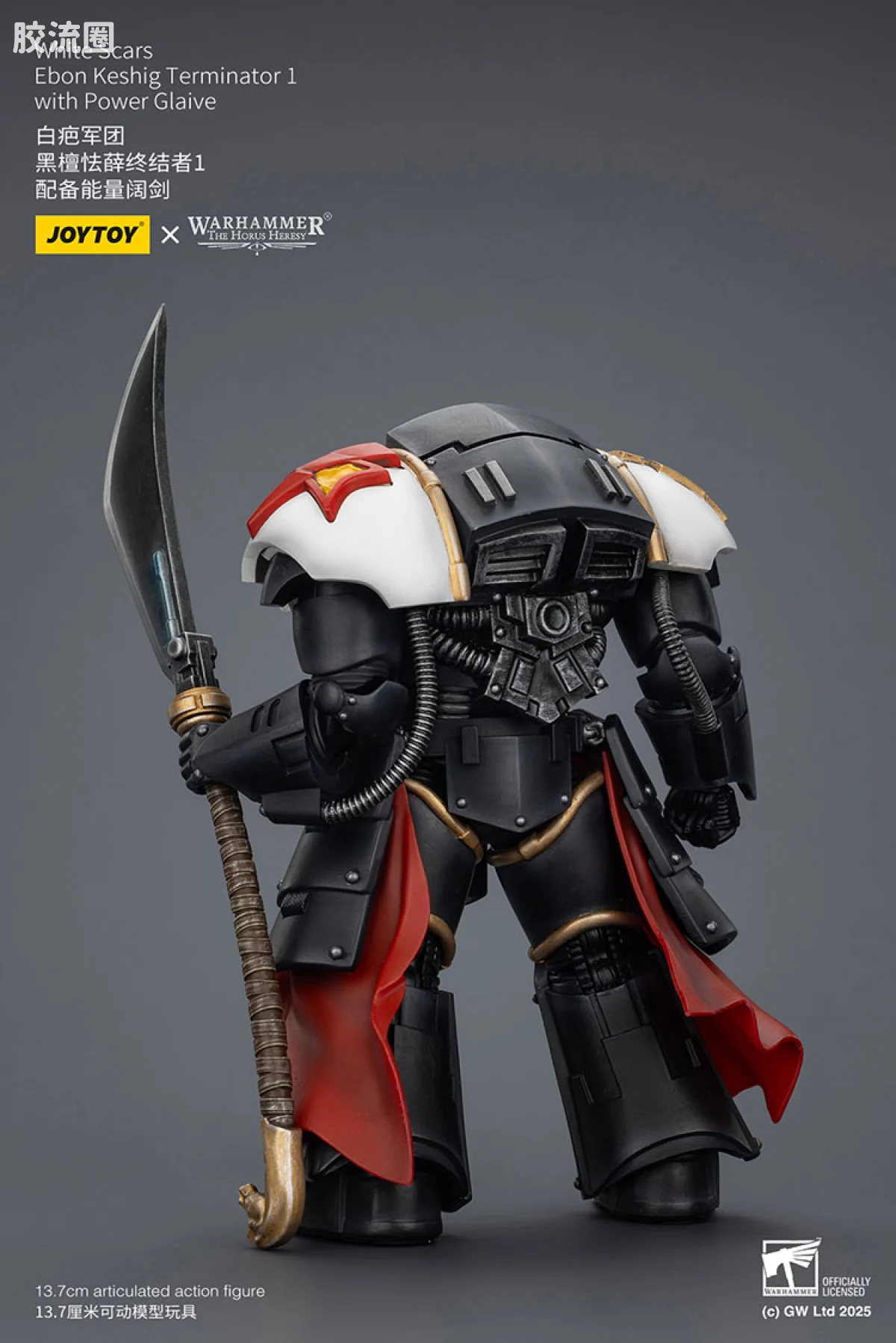 JOYTOY x 战锤40K null HH白色伤疤 黑檀怯薛终结者小队 - 图片
