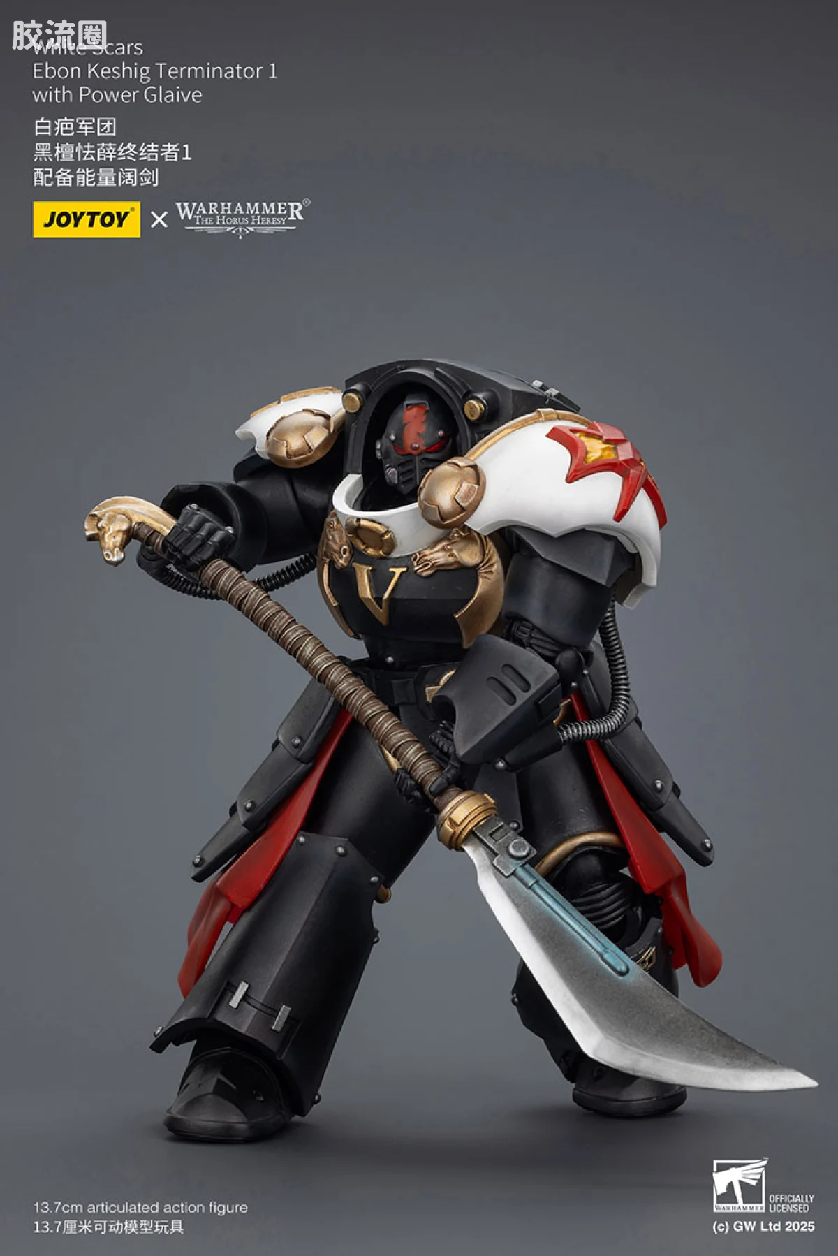 JOYTOY x 战锤40K null HH白色伤疤 黑檀怯薛终结者小队 - 图片