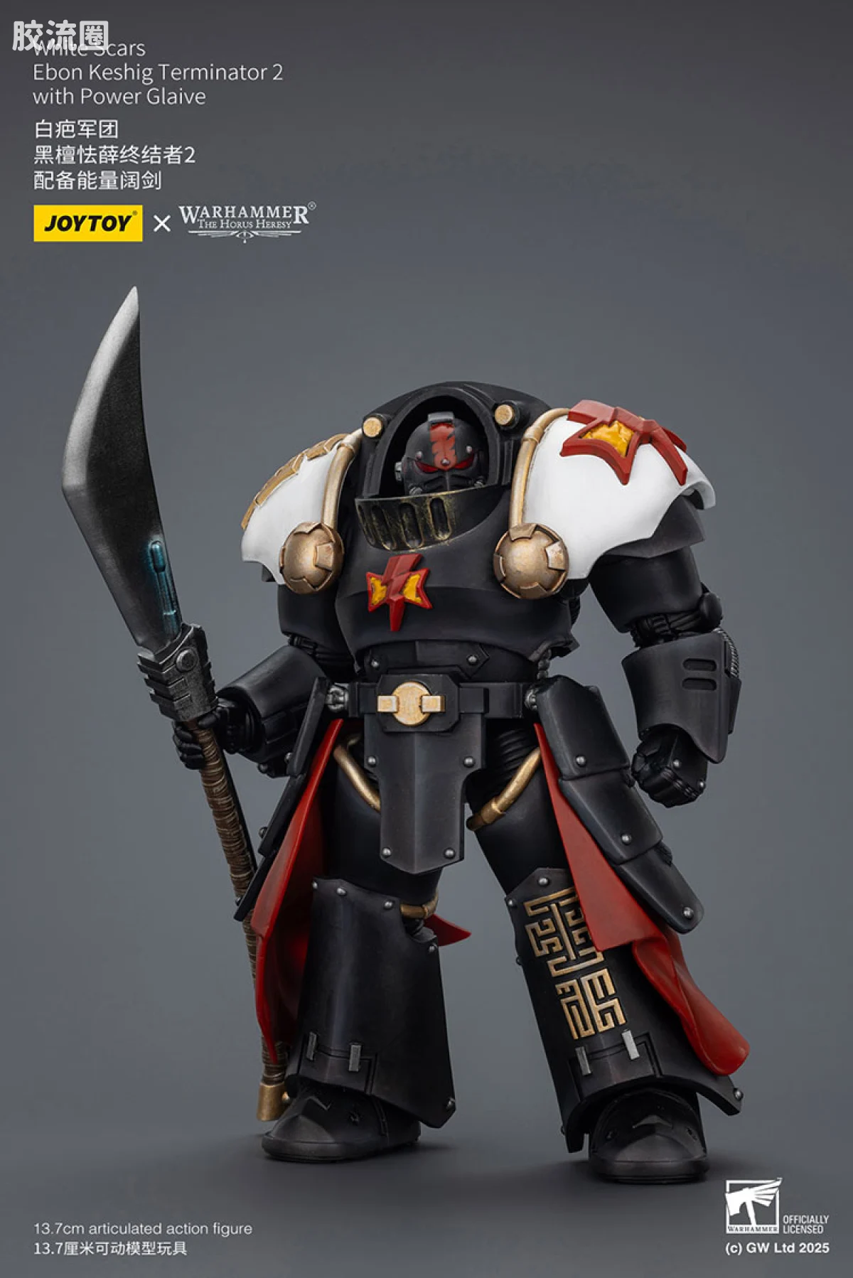 JOYTOY x 战锤40K null HH白色伤疤 黑檀怯薛终结者小队 - 图片