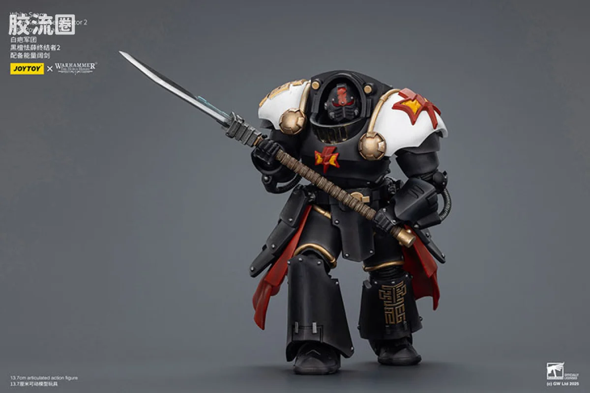 JOYTOY x 战锤40K null HH白色伤疤 黑檀怯薛终结者小队 - 图片