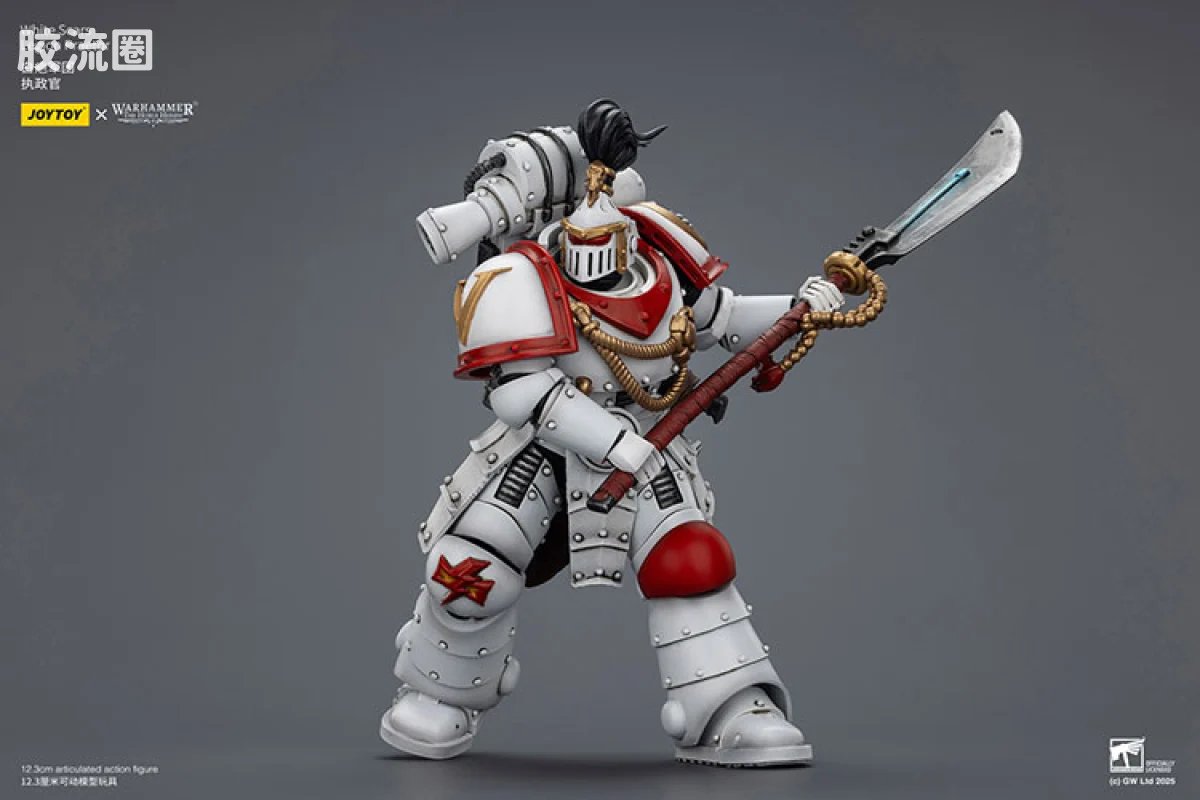 JOYTOY x 战锤40K null HH白色伤疤 黑檀怯薛终结者小队 - 图片