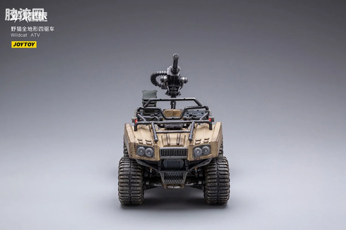 JOYTOY 战星辰系列 载具 野猫全地形四驱车 沙色 - 图片