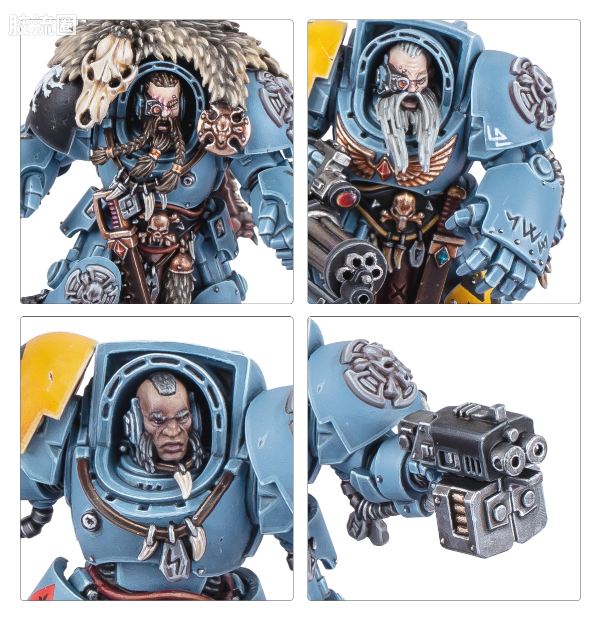 战锤40K Space Wolves 太空野狼 10版 野狼守卫终结者 - 图片