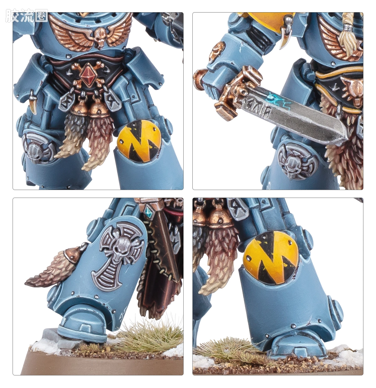 战锤40K Space Wolves 太空野狼 10版 野狼守卫终结者 - 图片