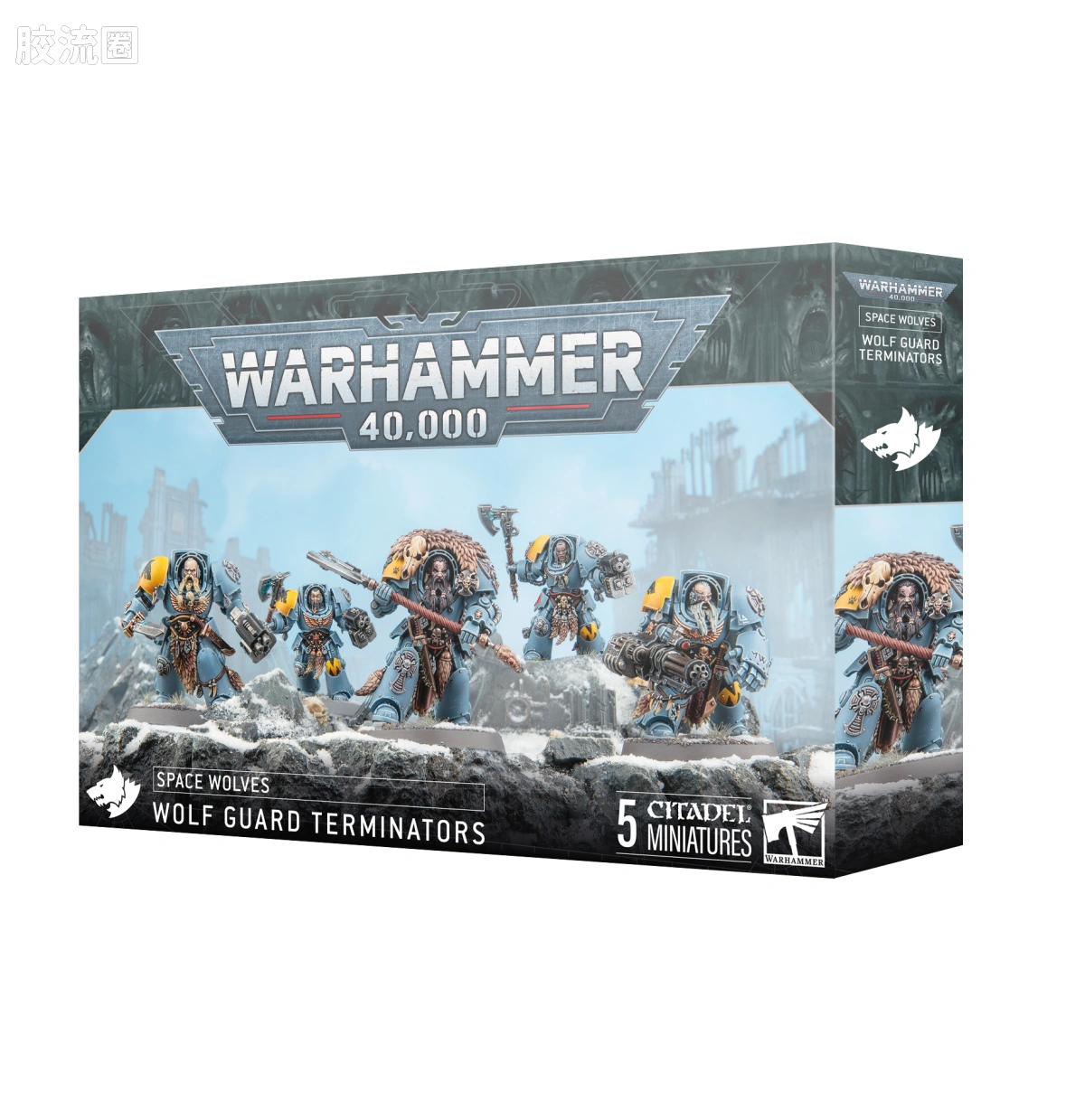 战锤40K Space Wolves 太空野狼 10版 野狼守卫终结者 - 图片