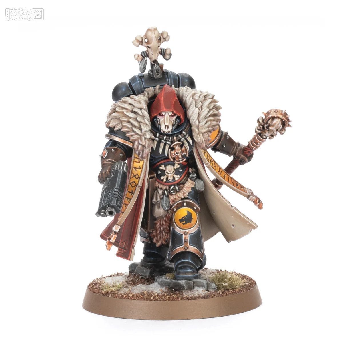 战锤40K Space Wolves 太空野狼 10版 野狼牧师 - 图片