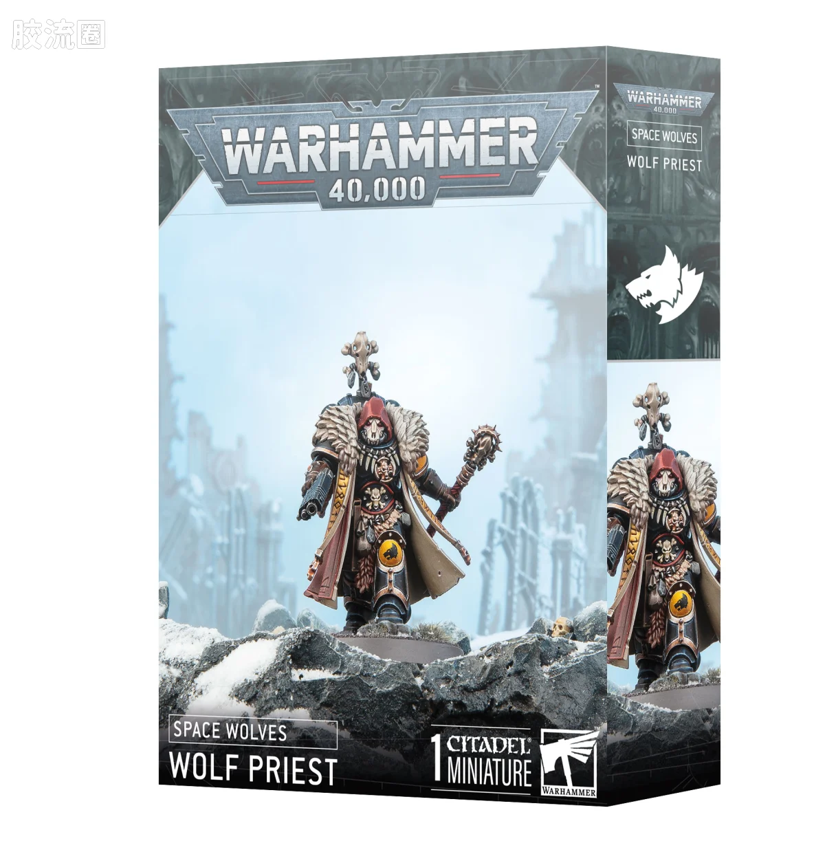 战锤40K Space Wolves 太空野狼 10版 野狼牧师 - 图片