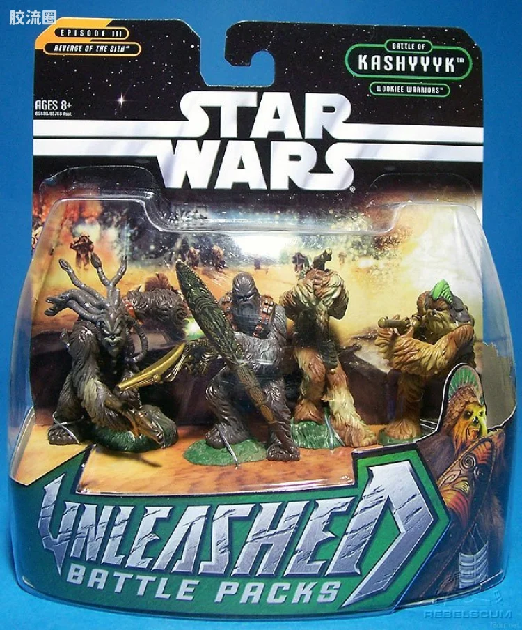 星球大战 UNLEASHED 2006版 战斗包 Wookiee Warriors