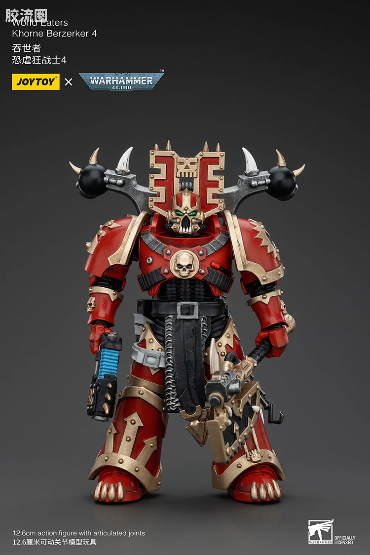 JOYTOY x 战锤40K 混沌势力 吞世者 恐虐狂战士小队（10款） - 图片