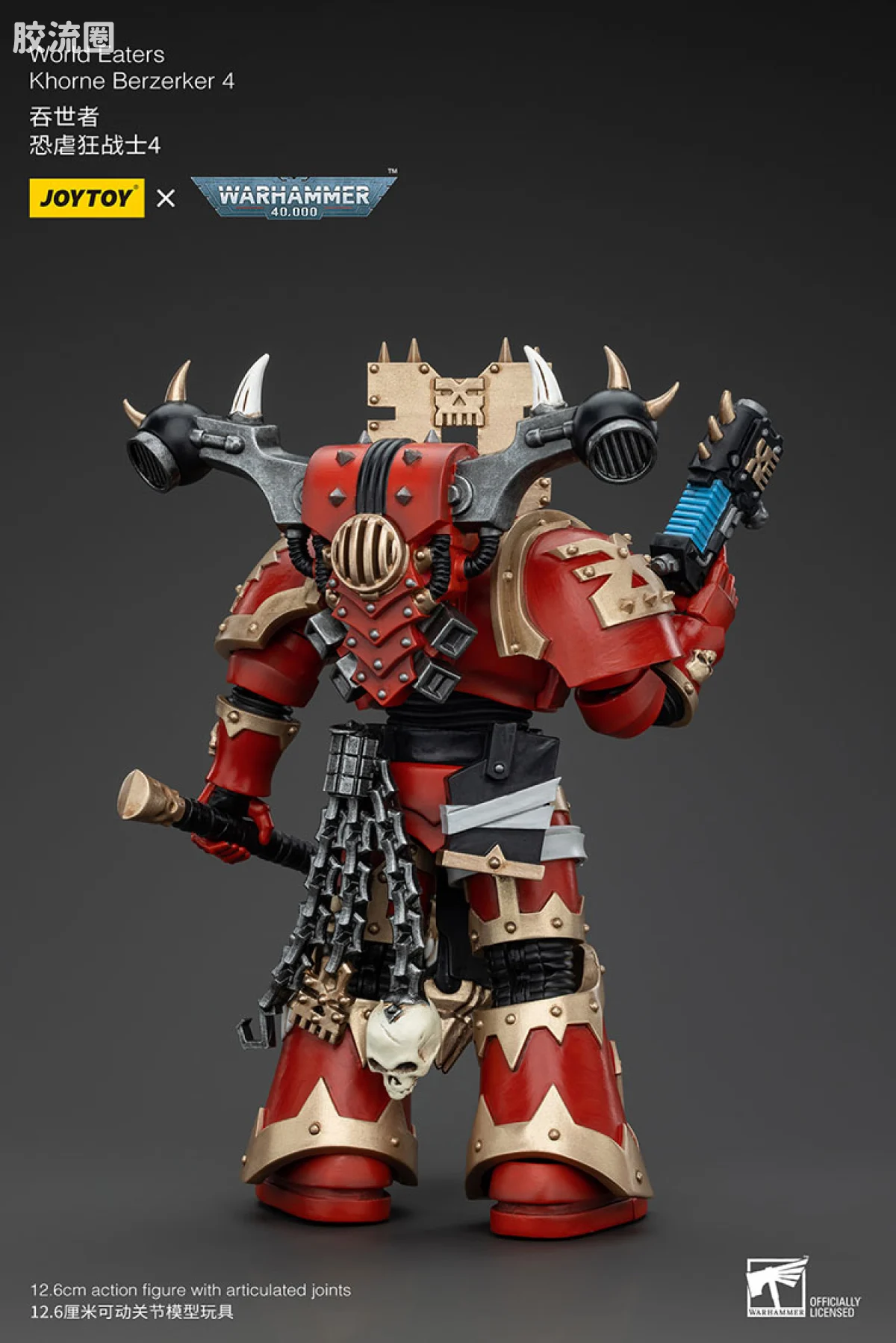 JOYTOY x 战锤40K 混沌势力 吞世者 恐虐狂战士小队（10款） - 图片