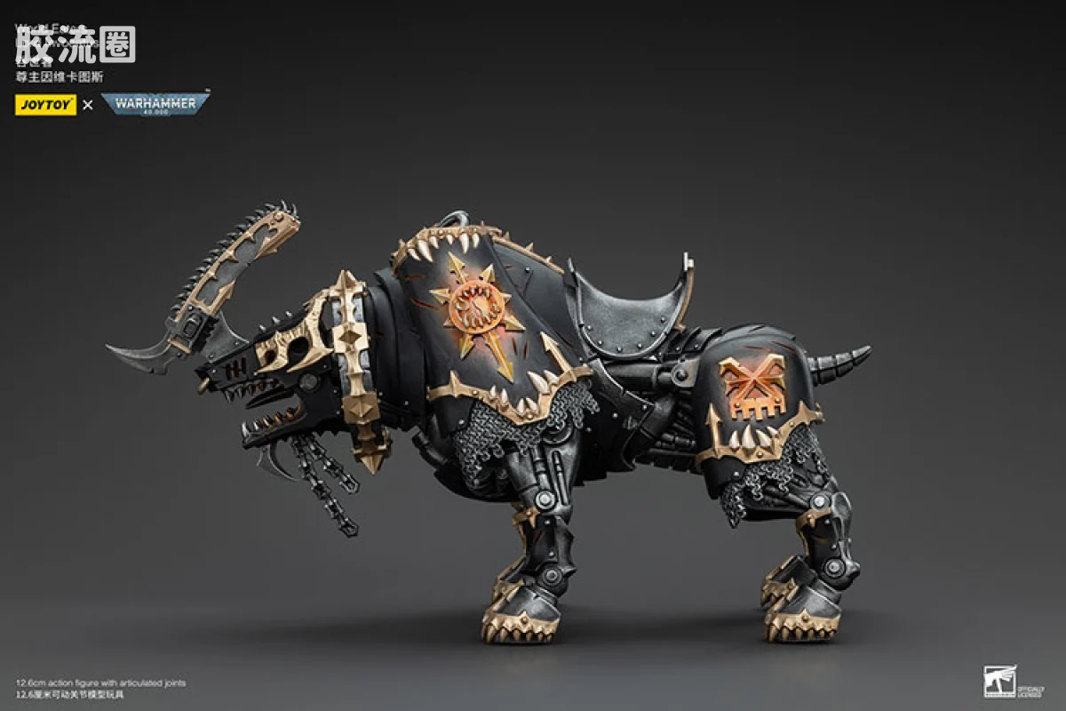 JOYTOY x 战锤40K 混沌势力 吞世者 尊主因维卡图斯 - 图片