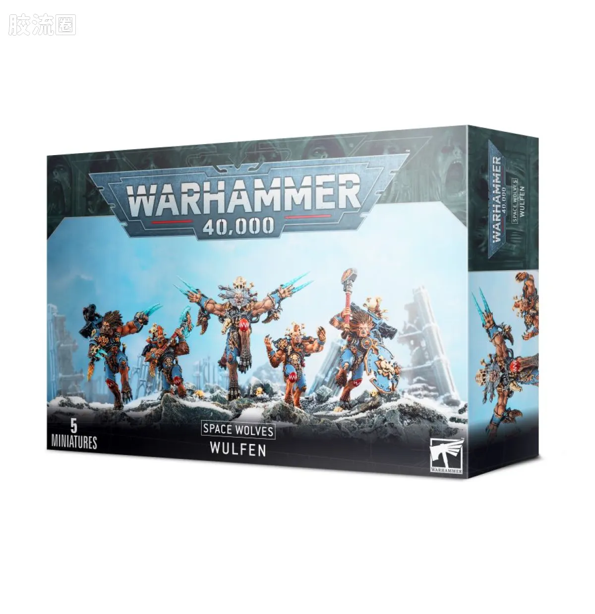 战锤40K Space Wolves 太空野狼 7版 狼人 - 图片