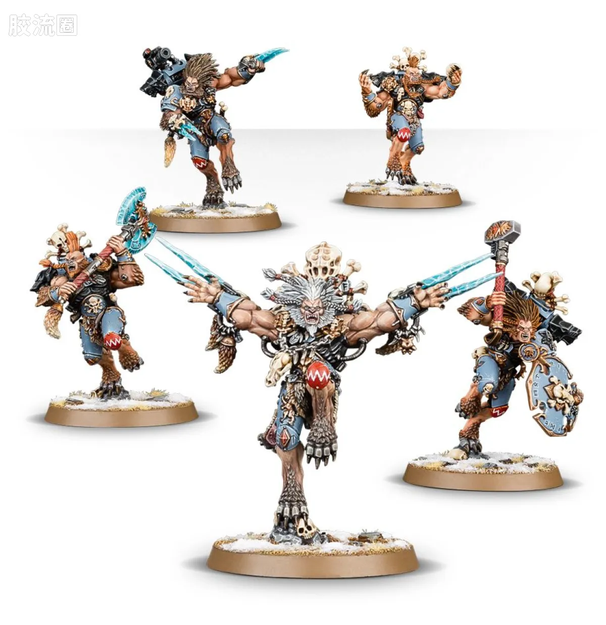 战锤40K Space Wolves 太空野狼 7版 狼人 - 图片
