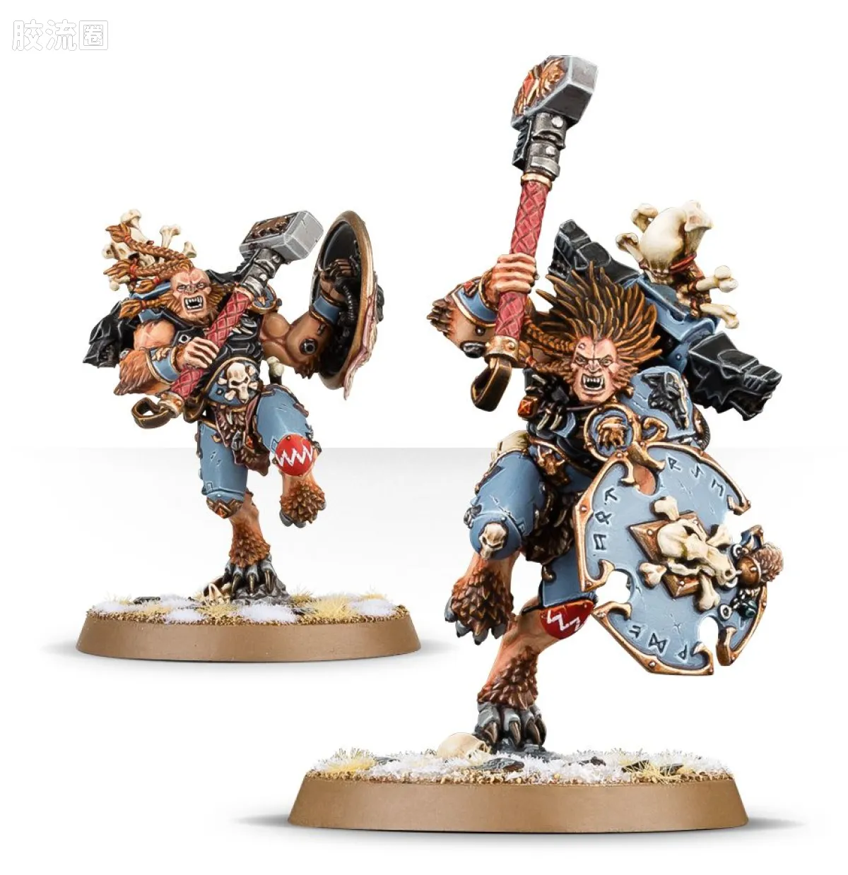 战锤40K Space Wolves 太空野狼 7版 狼人 - 图片