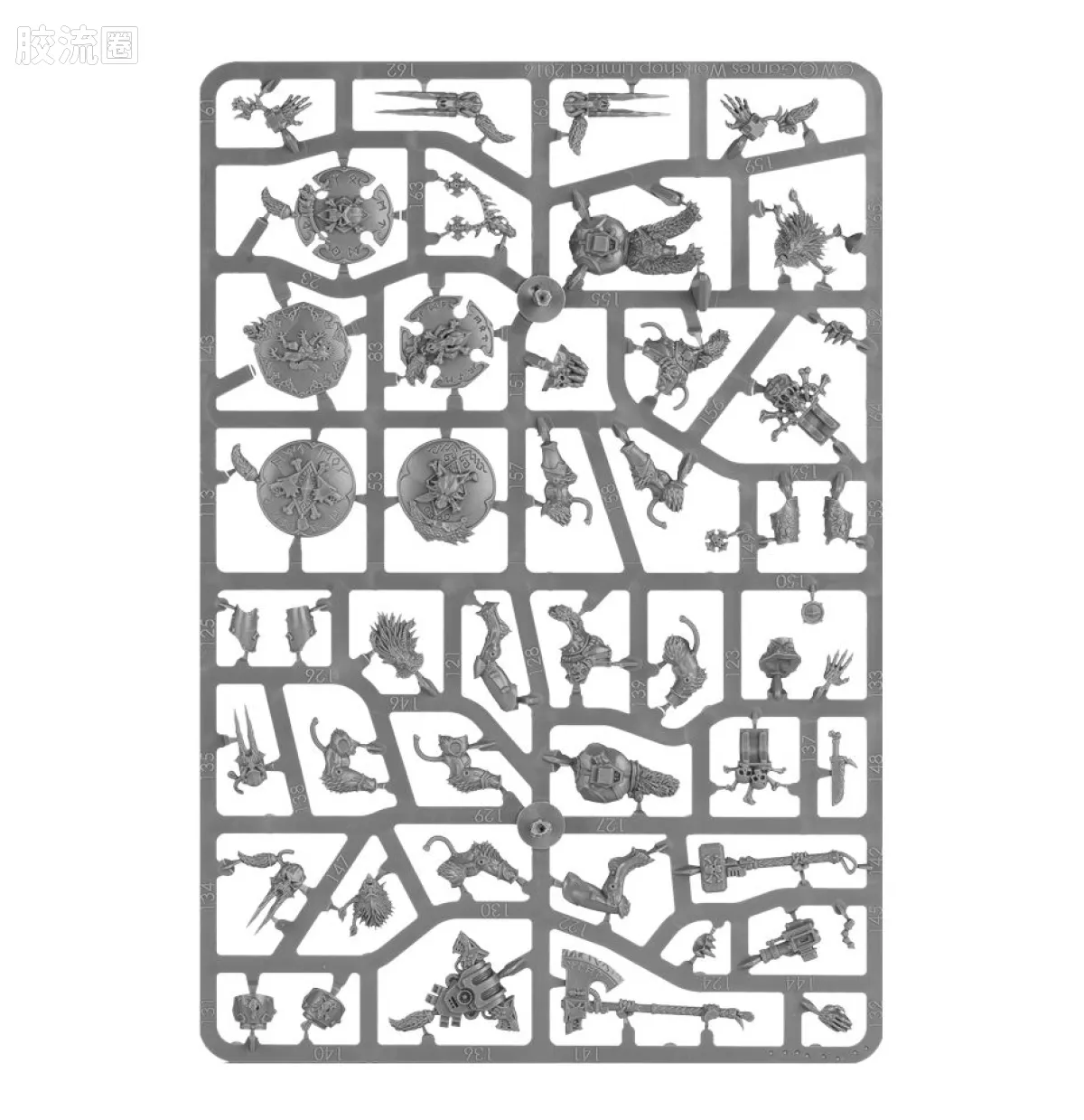 战锤40K Space Wolves 太空野狼 7版 狼人 - 图片