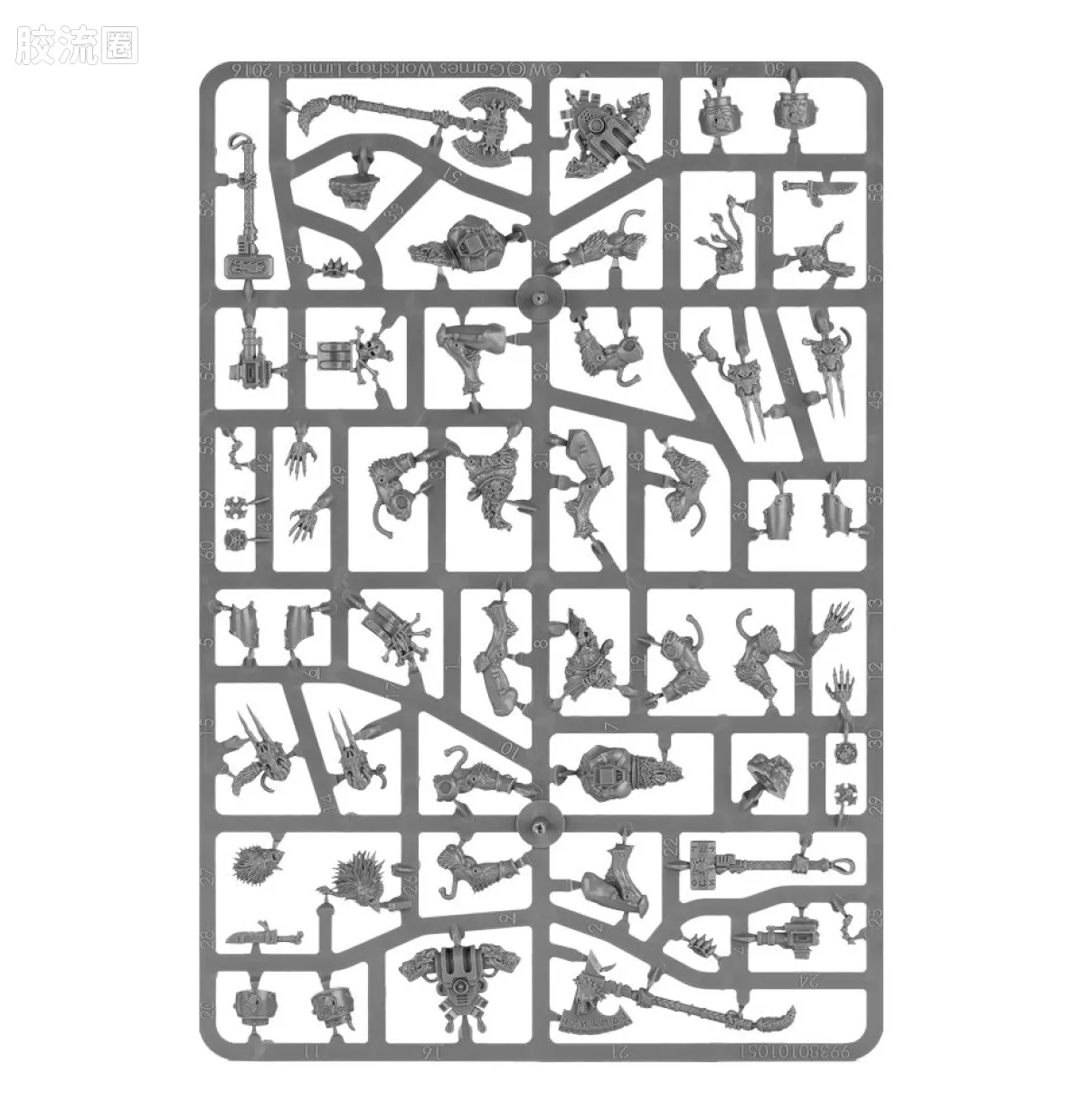 战锤40K Space Wolves 太空野狼 7版 狼人 - 图片