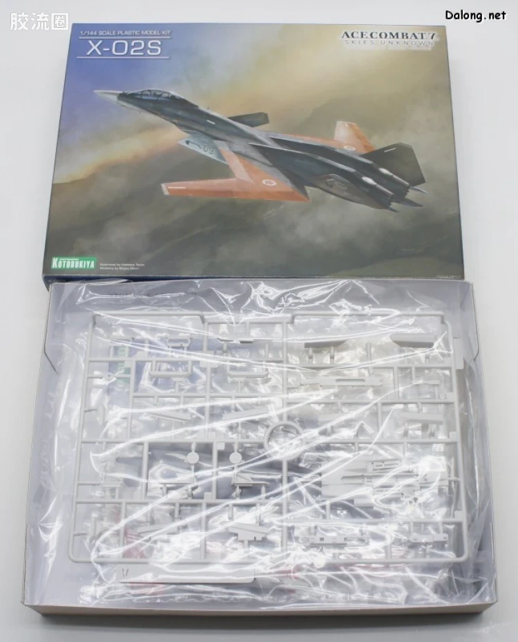 寿屋综合拼装模型系列 皇牌空战 X-02S 米迦伊机 - 图片