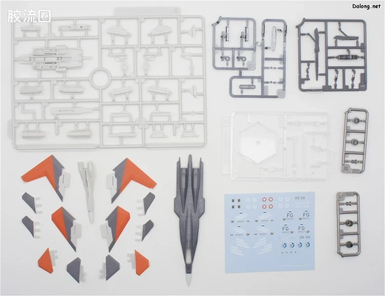 寿屋综合拼装模型系列 皇牌空战 X-02S 米迦伊机 - 图片