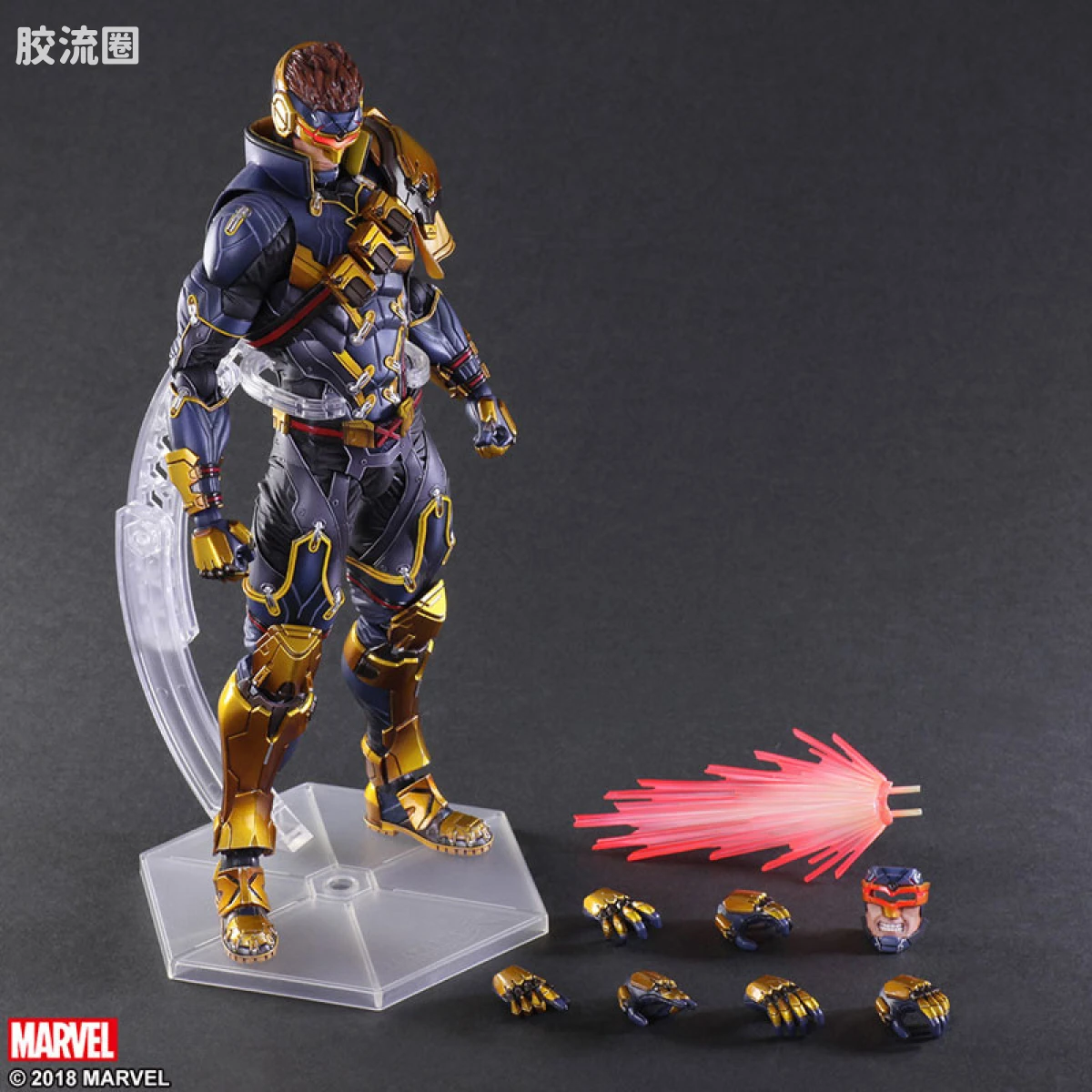 PlayArts改 Marvel 漫画系列 MARVEL 镭射眼 - 图片