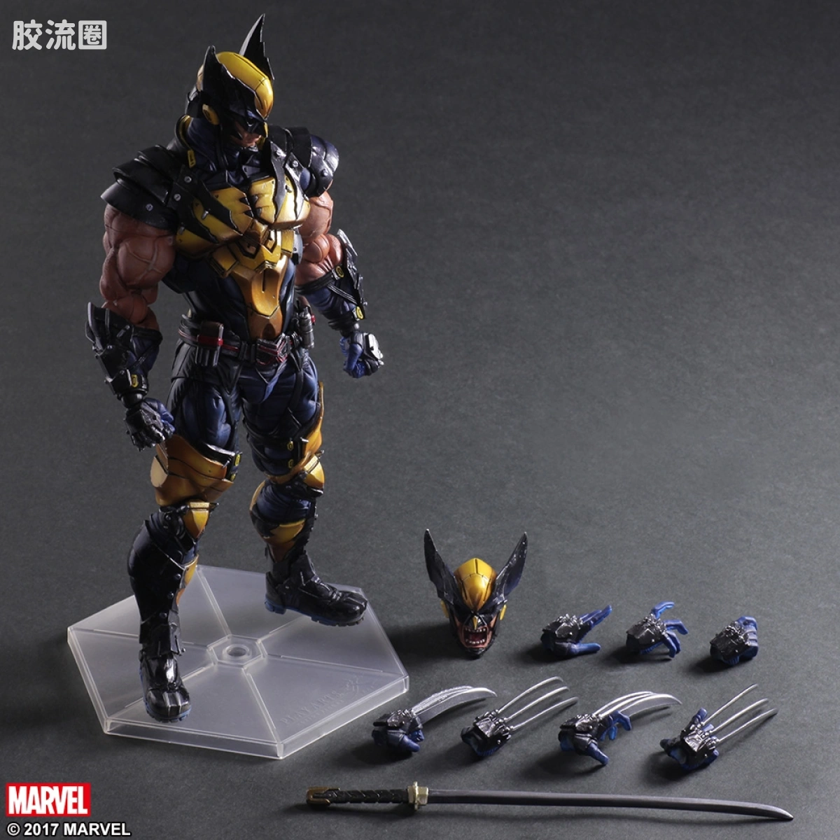 PlayArts改 Marvel 漫画系列 金刚狼 - 图片