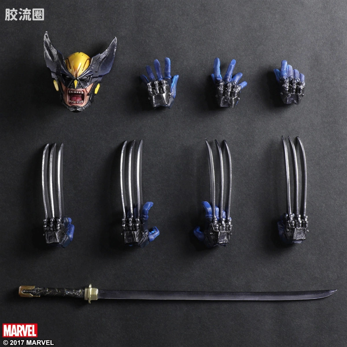 PlayArts改 Marvel 漫画系列 金刚狼 - 图片