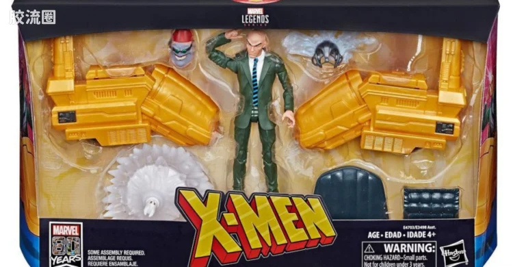 Marvel Legends/漫威传奇 可动人偶系列 人与载具 X-战警 X教授与飞行椅