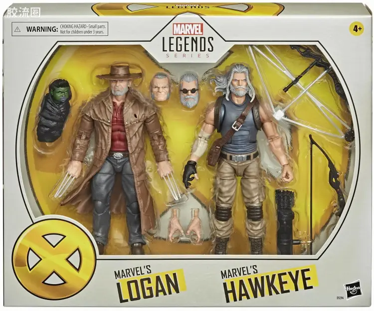 Marvel Legends/漫威传奇 可动人偶系列 多人套 X-战警 鹰眼&罗根