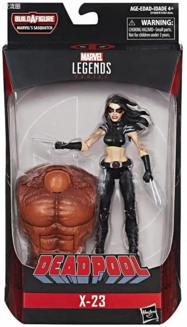 Marvel Legends/漫威传奇 可动人偶系列 野人系列 X-特攻队 X-23