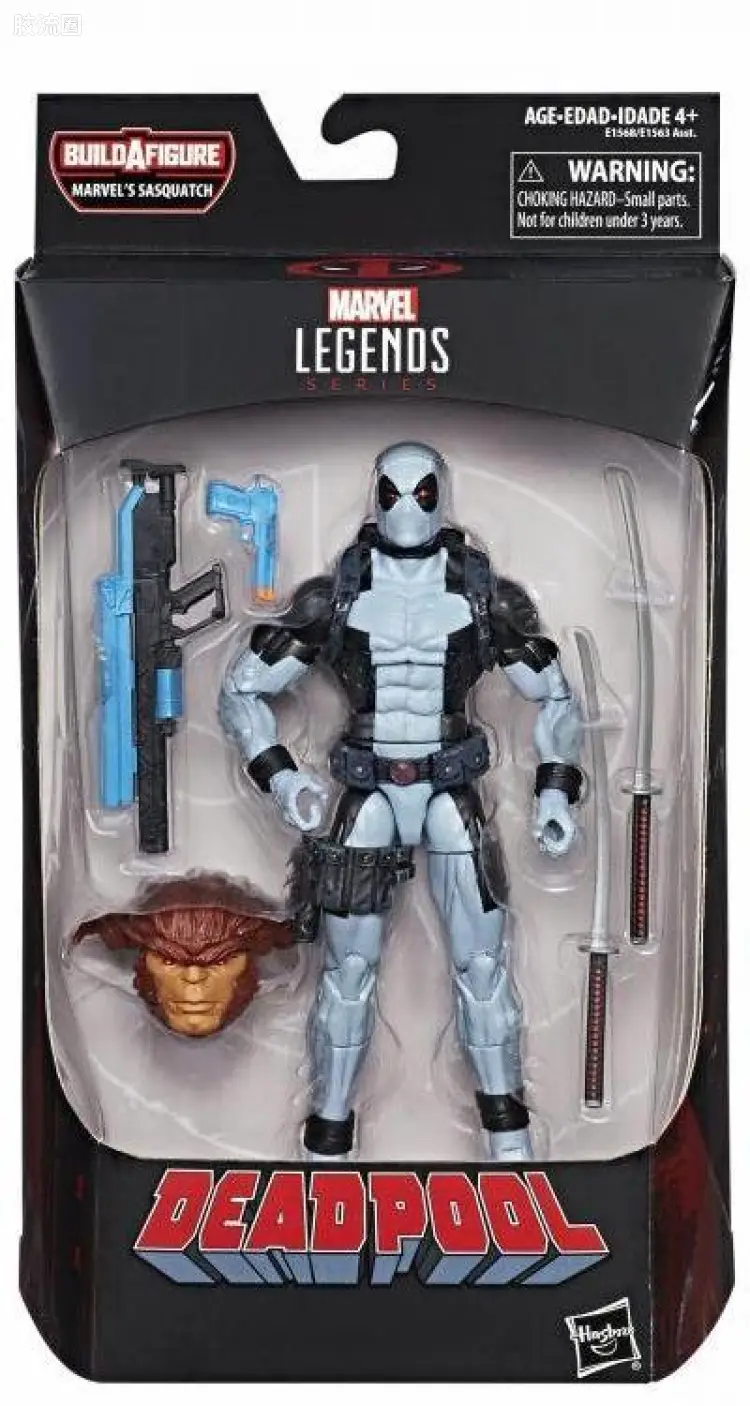 Marvel Legends/漫威传奇 可动人偶系列 野人系列 X-特攻队 死侍