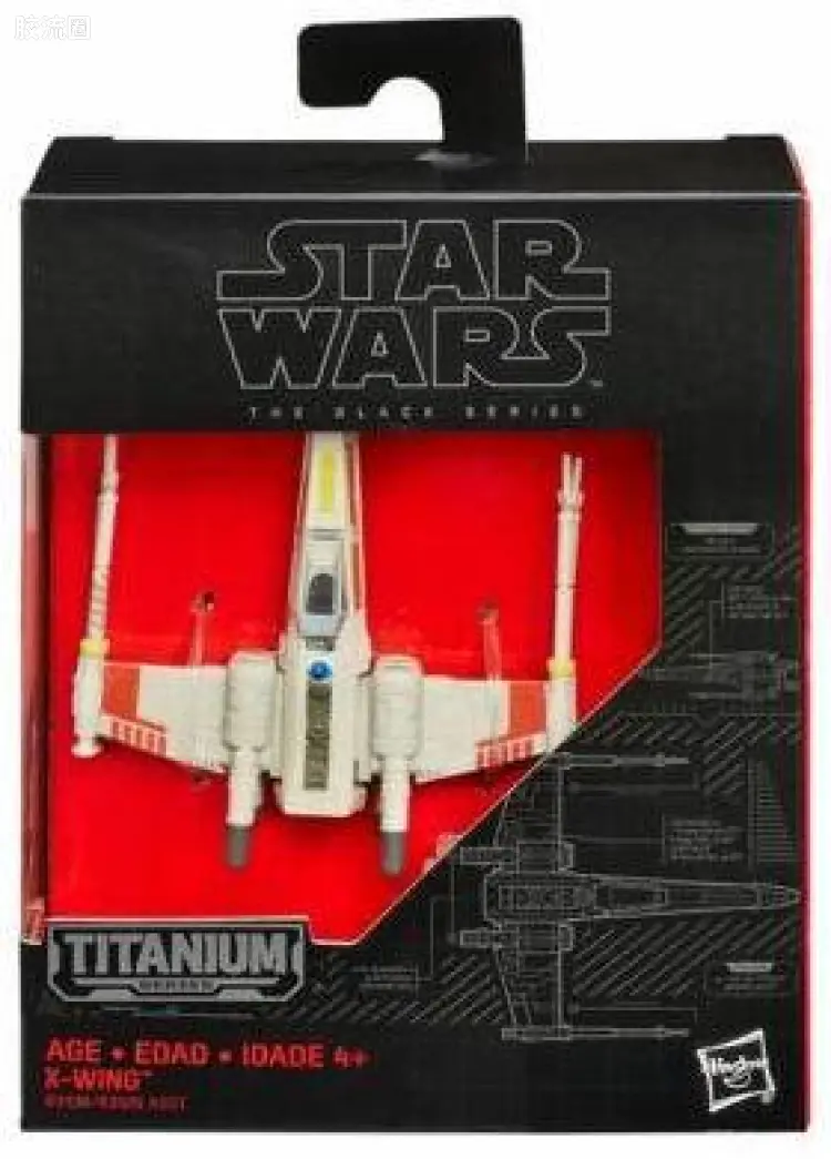 星球大战 THE BLACK SERIES 钛载具 X-翼战机(初版)