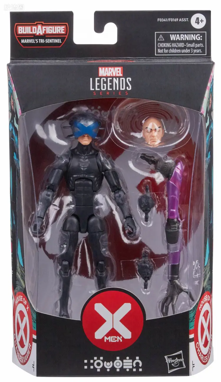 Marvel Legends/漫威传奇 可动人偶系列 三面哨兵系列 X教授