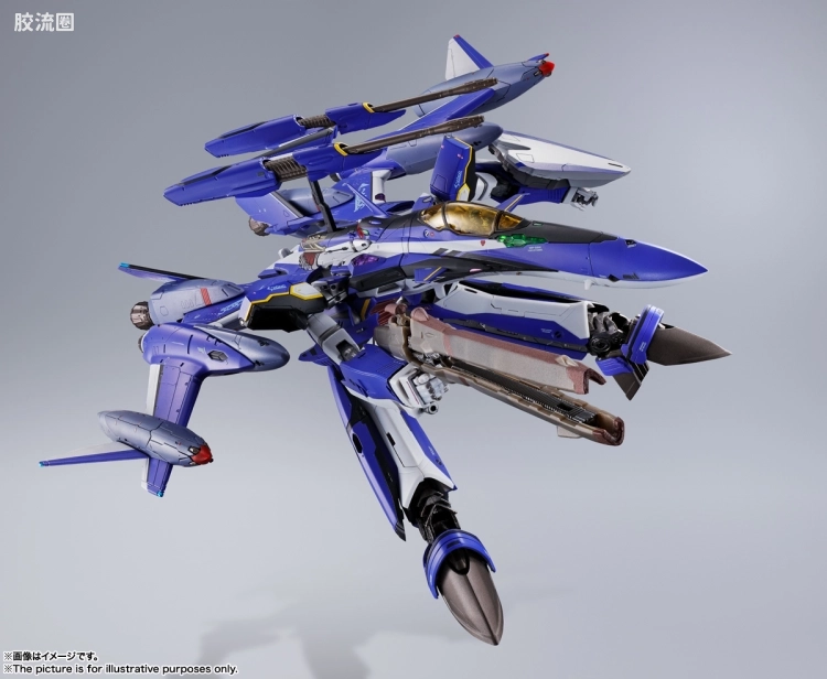 DX超合金系列 普通版 YF-29 杜兰达尔女武神(麦克斯·米利安·吉纳斯机)全装备包 - 图片