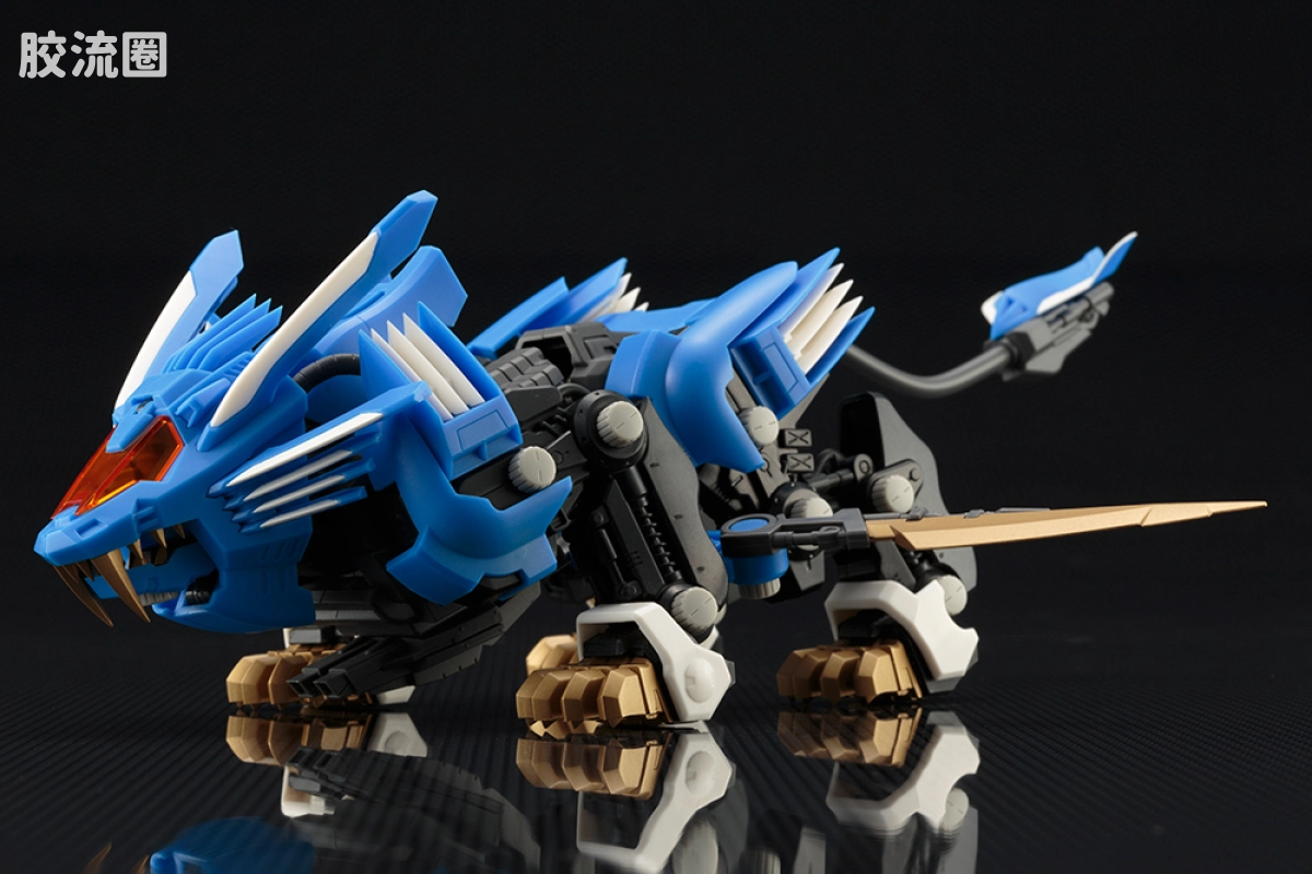 ZOIDS AGGRESSIVE系列 普通版 超重剑长牙狮 AB炮式样 - 图片