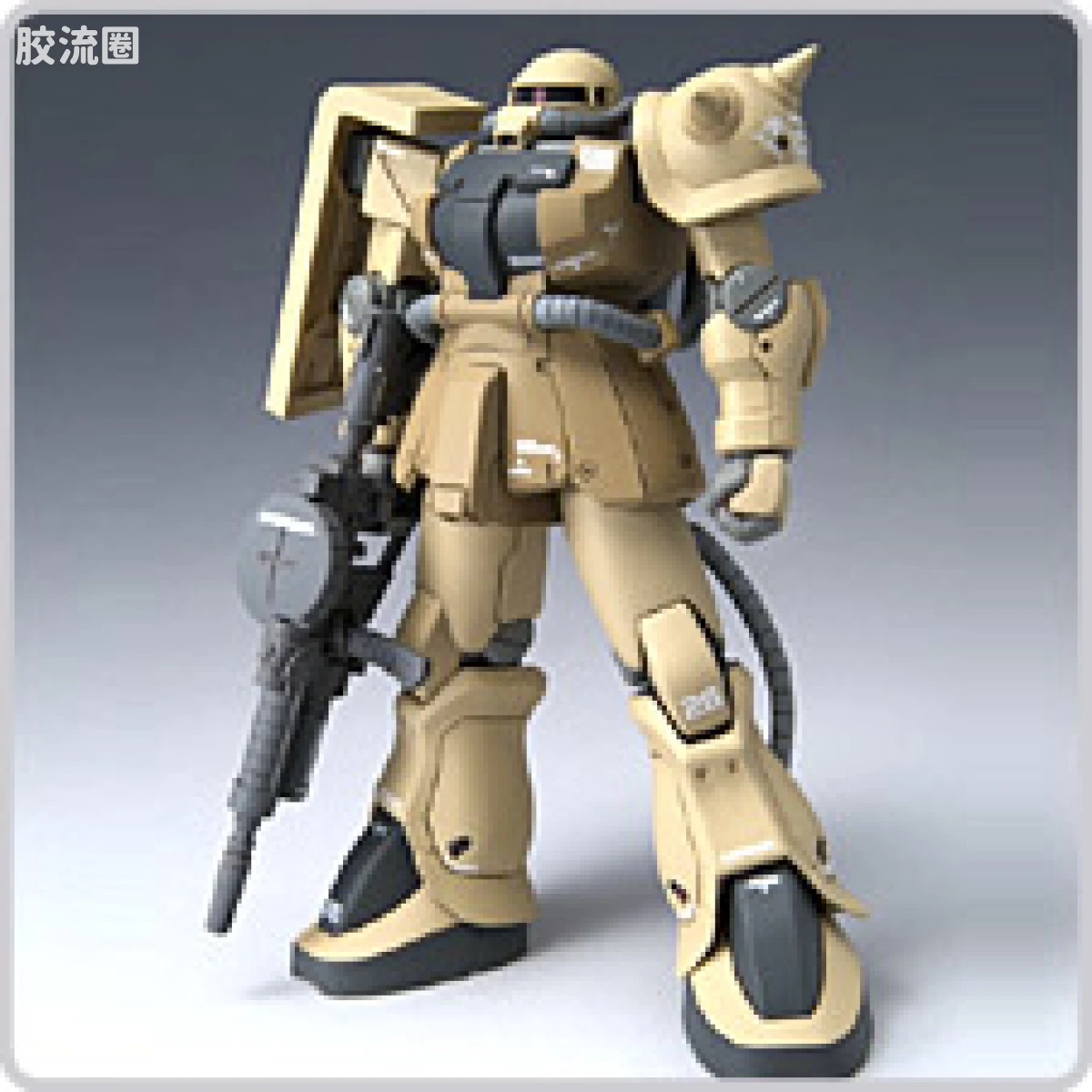 GUNDAM FIX FIGURATION ZEONOGRAPHY #3005a 扎古F2(沙漠)/沙漠型扎古 - 图片