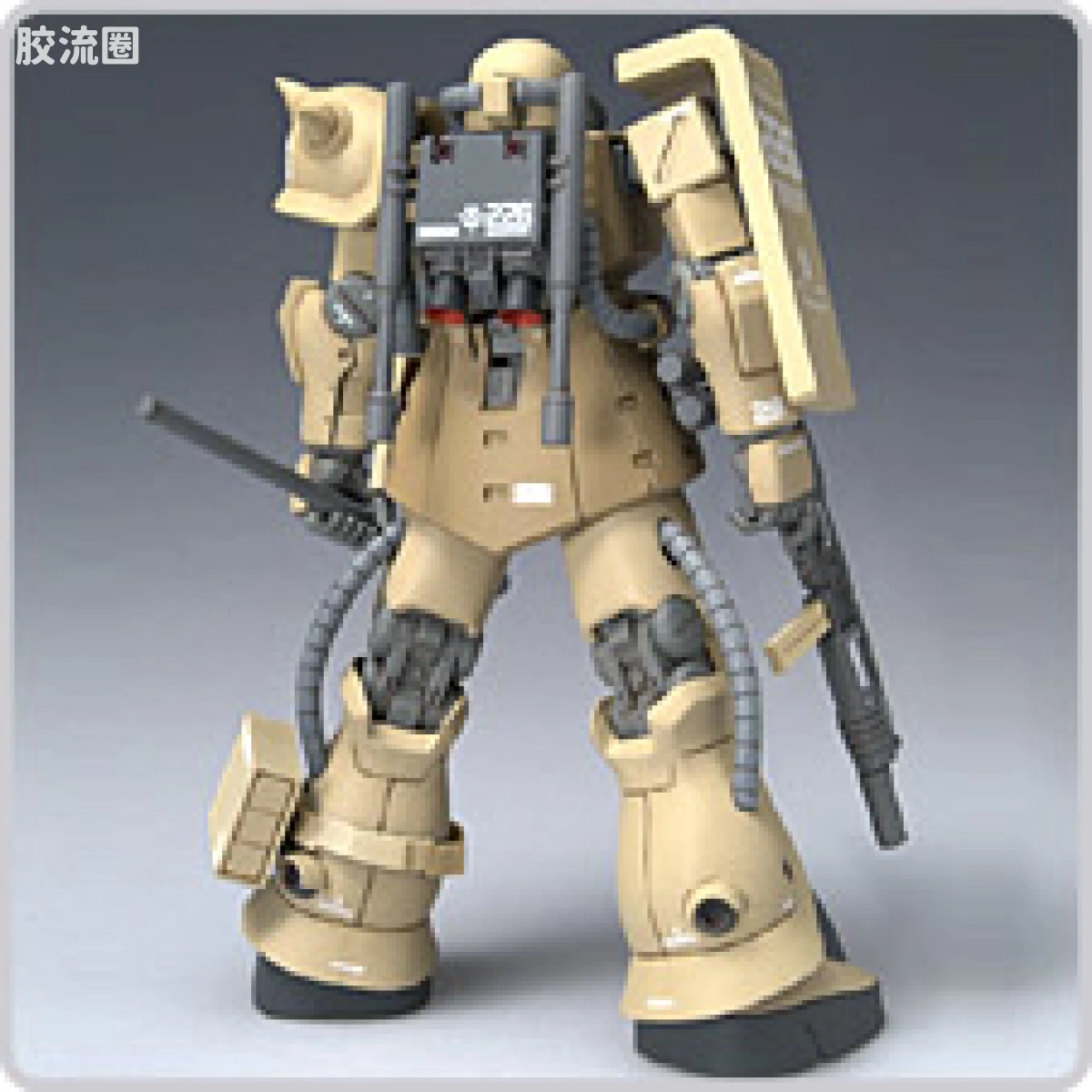 GUNDAM FIX FIGURATION ZEONOGRAPHY #3005a 扎古F2(沙漠)/沙漠型扎古 - 图片