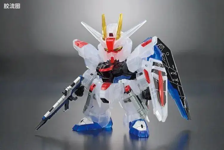 SD高达 EX-STANDARD系列 限定及特别版 ZGMF-X10A 自由高达 Ver.GCP(彩色透明版)