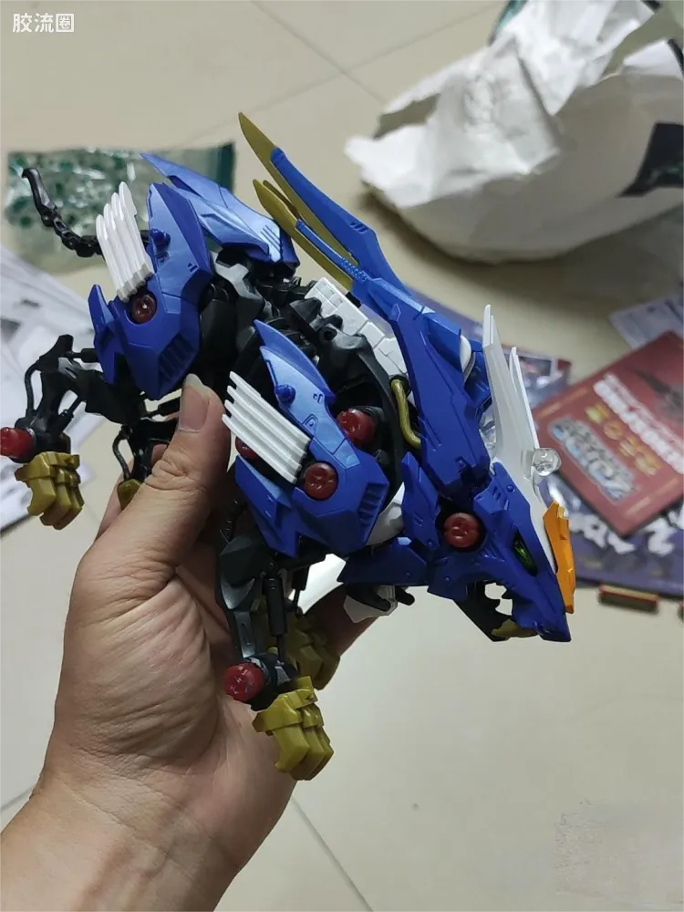 T-SPARK ZOIDS WILD 限定及特别版 ZW01 狂野狮虎 蓝白限定