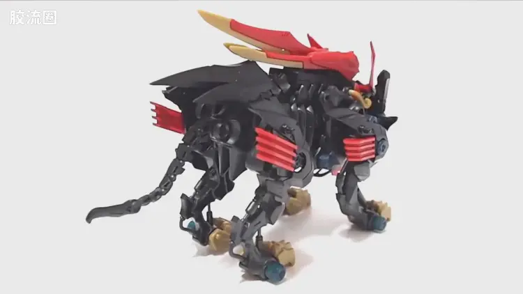 T-SPARK ZOIDS WILD 限定及特别版 ZW01 狂野狮虎 黑红配色