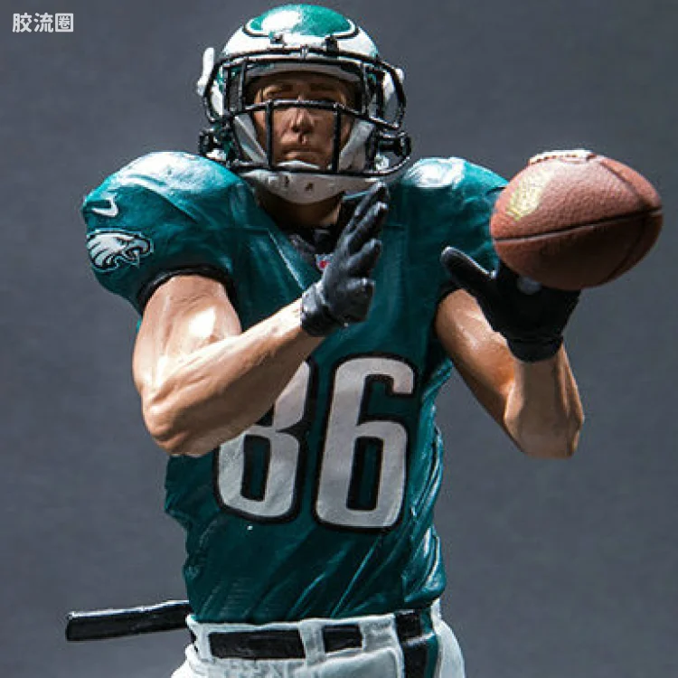 麦克法兰NFL美式足球系列玩具 Madden NFL 19 Ultimate Team Series 2 Zach Ertz