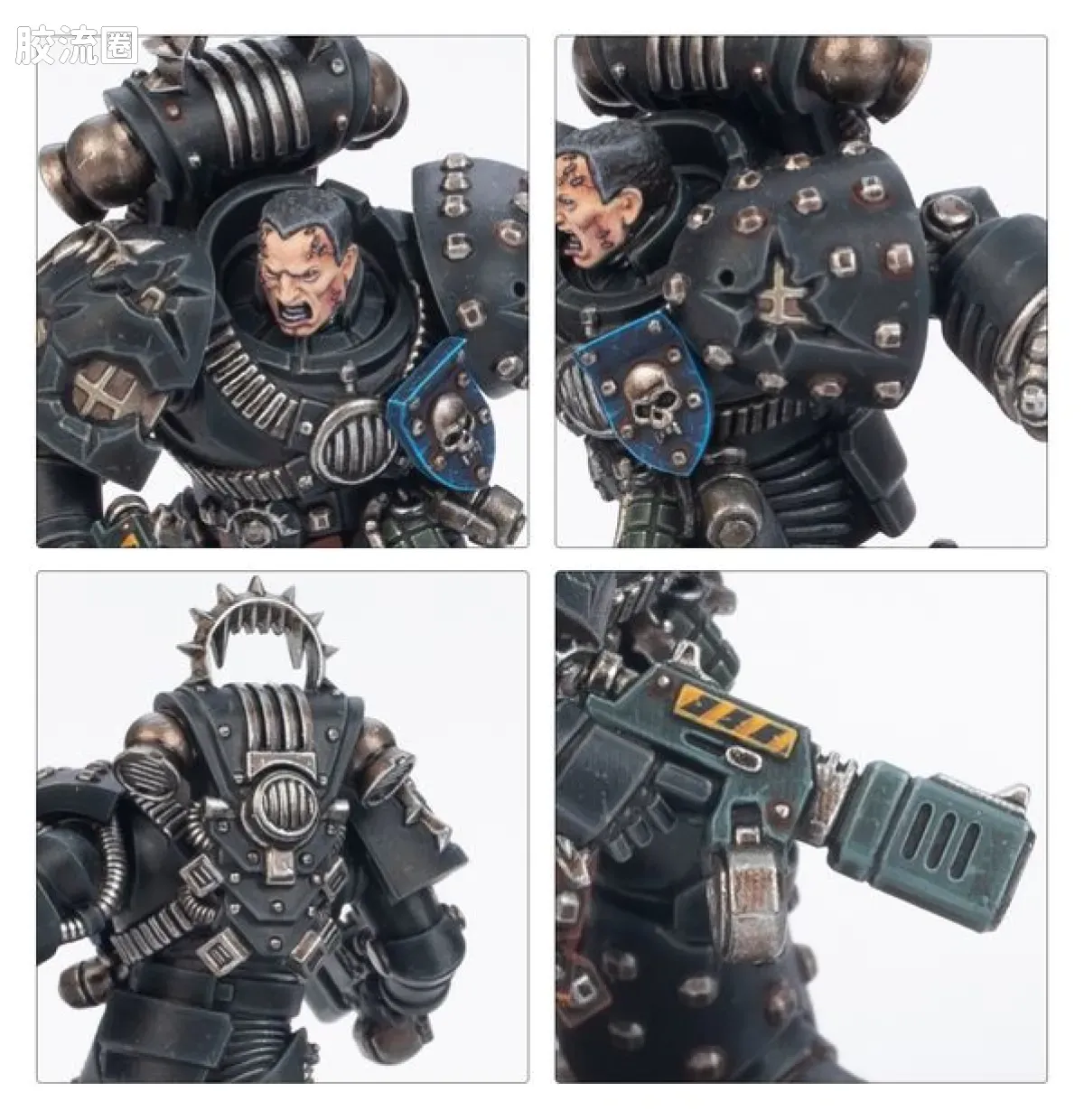 战锤：荷鲁斯之乱 Warhammer: The Horus Heresy 帝国通用单位 2版 吞世者忠诚派 恩德里德·哈尔 利文猎犬 - 图片