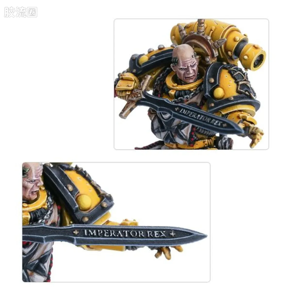 战锤：荷鲁斯之乱 Warhammer: The Horus Heresy Imperial Fists 第七军团 帝国之拳 初版 一连长 西吉斯蒙德 - 图片
