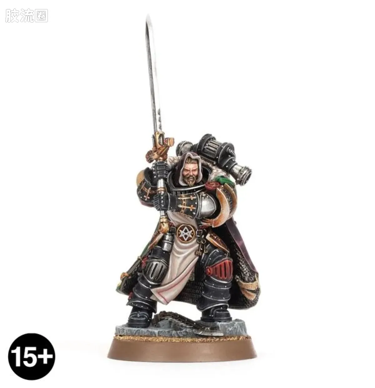 战锤：荷鲁斯之乱 Warhammer: The Horus Heresy Dark Angels 第一军团 黑暗天使 2版 第九骑士团的圣骑士 考斯维恩 - 图片