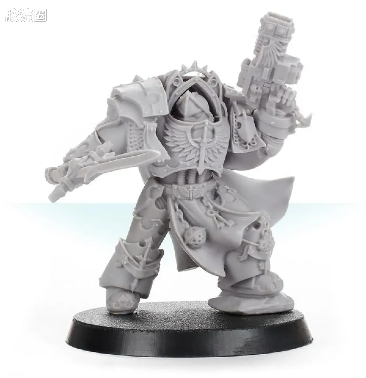战锤：荷鲁斯之乱 Warhammer: The Horus Heresy Dark Angels 第一军团 黑暗天使 初版 铁骑型终结者执政官 - 图片