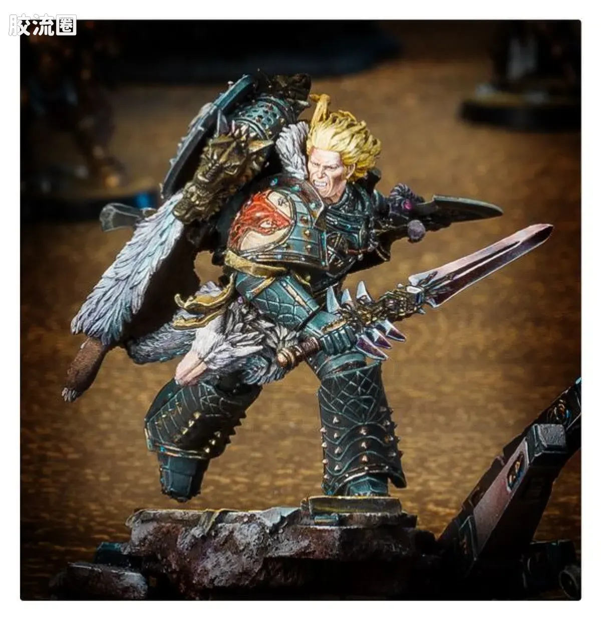 战锤：荷鲁斯之乱 Warhammer: The Horus Heresy Space Wolves 第六军团 太空野狼 初版 太空野狼军团 基因原体 黎曼·鲁斯 - 图片