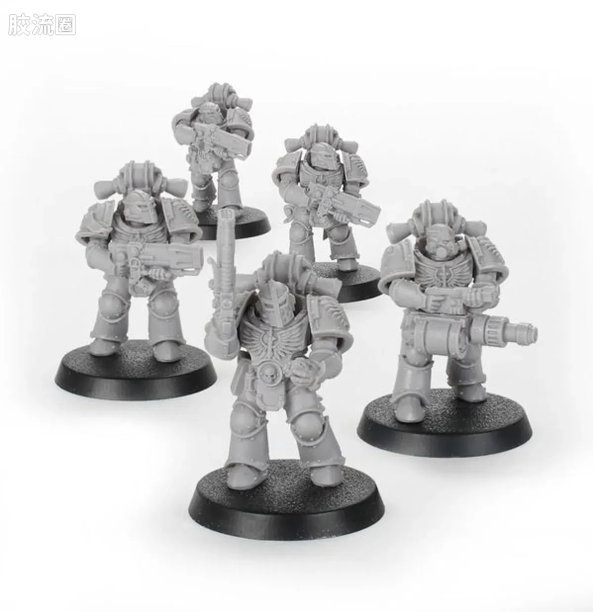 战锤：荷鲁斯之乱 Warhammer: The Horus Heresy Dark Angels 第一军团 黑暗天使 初版 恐翼拦截者小队 - 图片