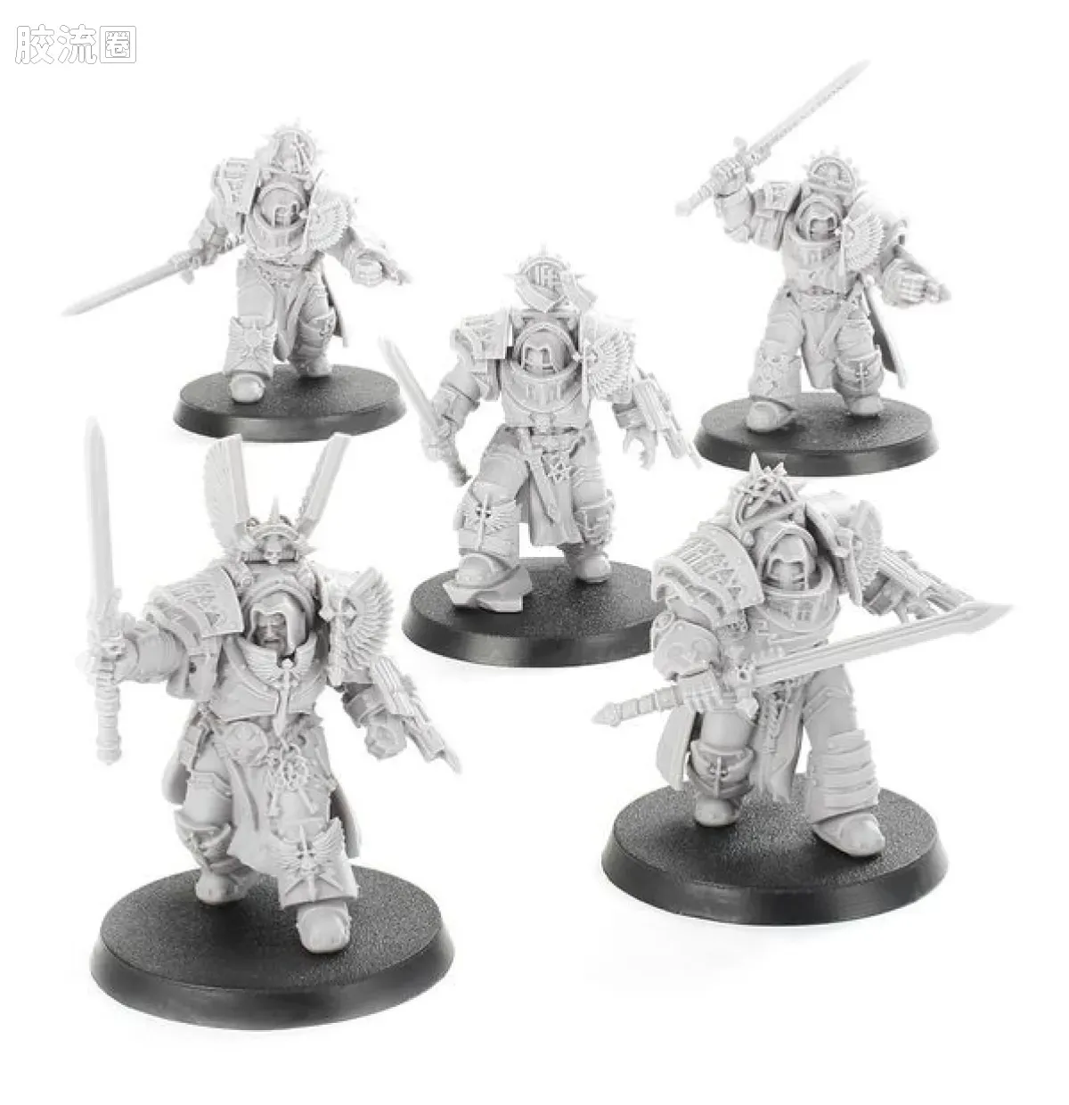 战锤：荷鲁斯之乱 Warhammer: The Horus Heresy Dark Angels 第一军团 黑暗天使 初版 内环骑士 赛诺比姆小队 - 图片
