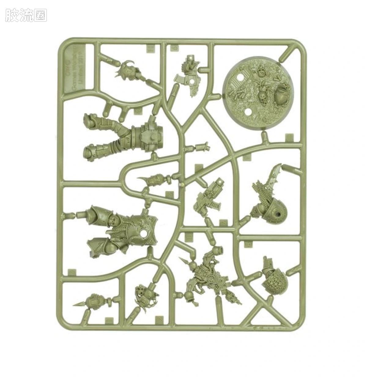 战锤40K Death Guard 死亡守卫 8版 星际战士英雄 第三弹 - 图片